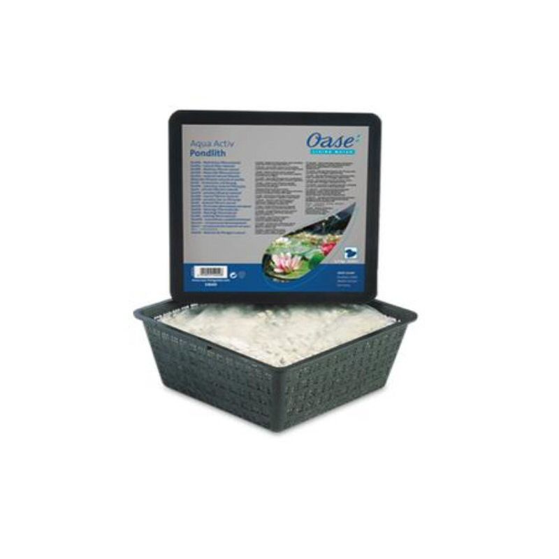 Boite AquaActiv PondLith Élimination naturelle des nutriments OASE