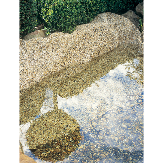 Exemple 1 Bâche Gravillonnée beige 0,6m Oase