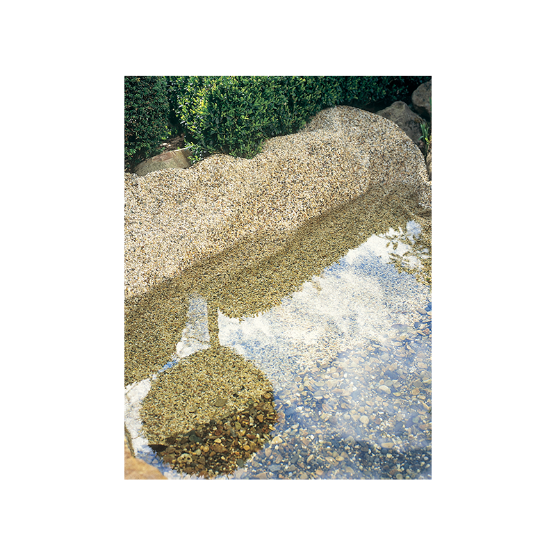 Exemple 2 Bâche Gravillonnée beige 1,0m Oase