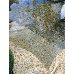 Exemple 2 Bâche Gravillonnée beige 1,2m Oase