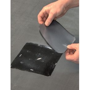 Exemple application Colle sur bâche PVC