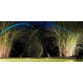 Fontaine 2 Pompe fontaine Water Jet Lightning Oase Deux jets d'eau multicolores