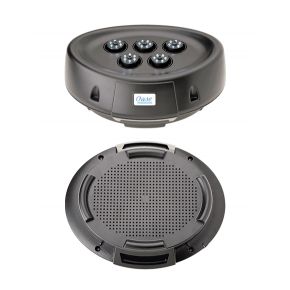 Photo Pompe fontaine Water Starlet Jeu d'eau flottant éclairé par LED