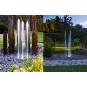 Fontaine 2 Pompe fontaine Water Trio Oase Fontaine 3 jets télécommandée